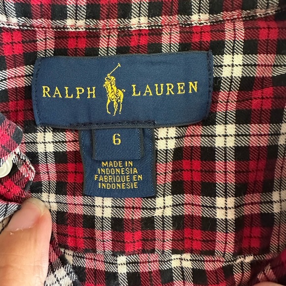 Boys Ralph Lauren Polo Shirt Bundle Size 6 Button Down & Long Sleeve Lot of 5 - Picture 12 of 15